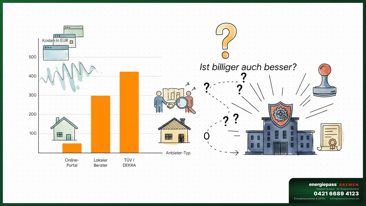 Energieausweis Anbieter Vergleich Bremerhaven Preise und Leistungen