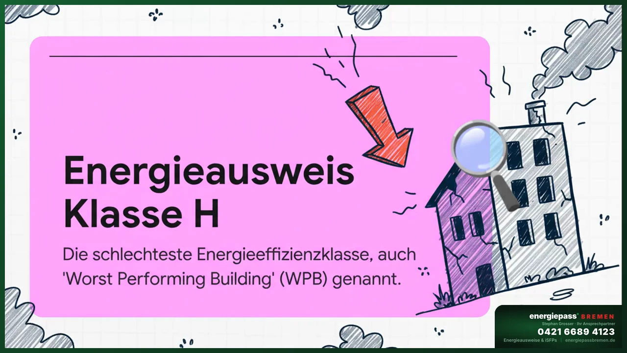 Gesetzliche Pflichten bei Energieausweis Klasse H nach GEG
