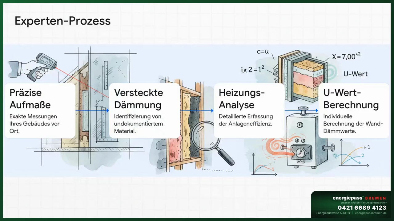 Best-Case-Optimierung beim Energieausweis — Praxisbeispiel Klassensprung von E auf D