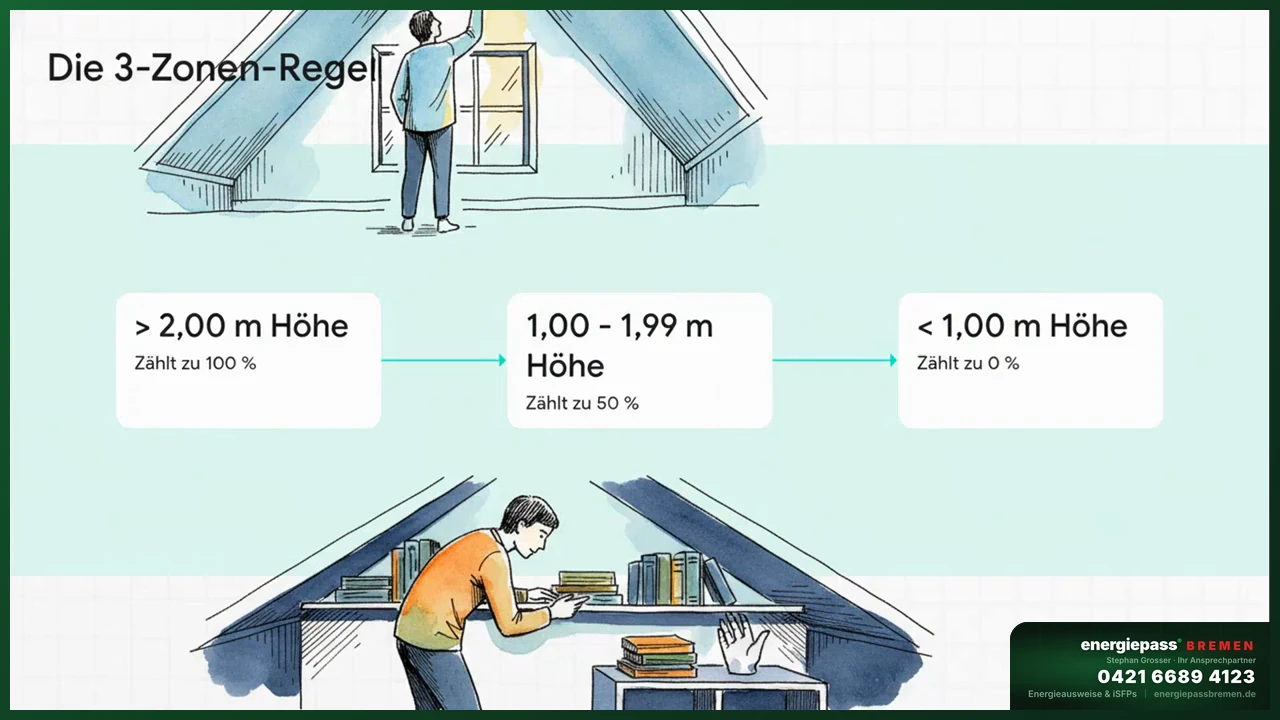 Pauschalfaktor 1,20 und 1,35 beim Verbrauchsausweis mit beheiztem Keller